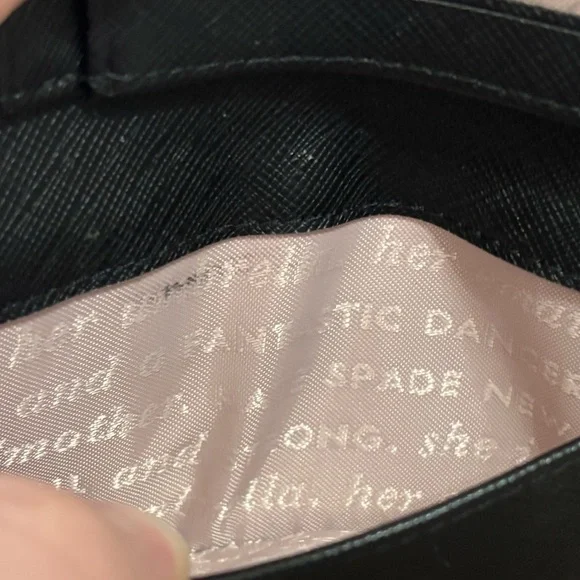 Kate Spade ♠️ Floral Slim Wallet with Storybook lining - Picture 8 of 8